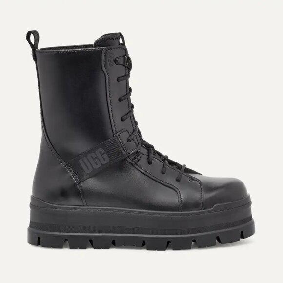 UGG Women's Sheena Platform Combat Boots - Picture 9 of 11